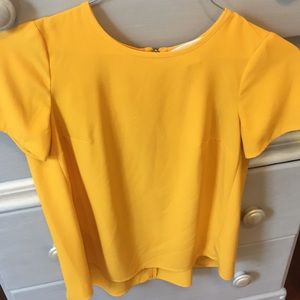 Michael Kors yellow blouse